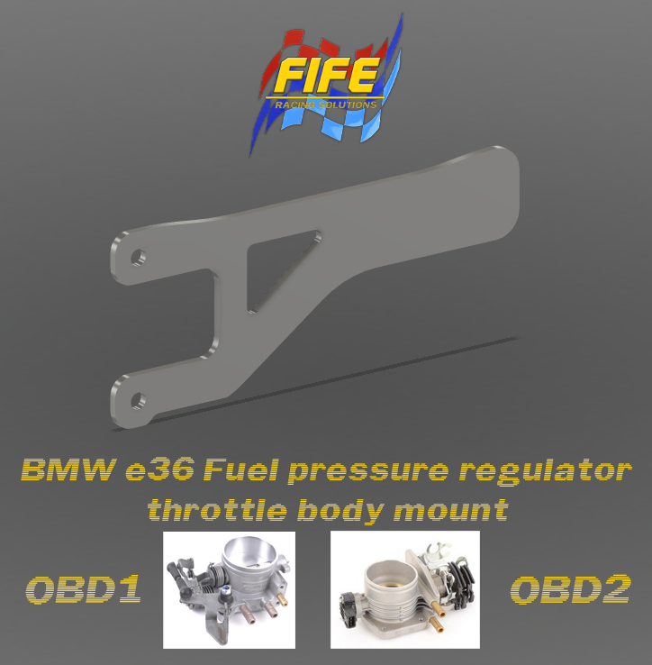 BMW E36 Fuel Pressure Regulator Mount - THROTTLE BODY BRACKET